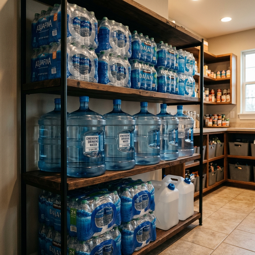 Emergency Water: How Much You Really Need and How to Store It