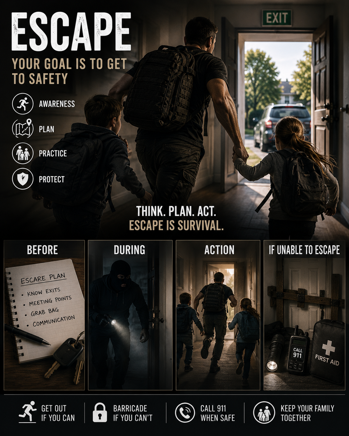 Escape: The Most Underrated Survival Skill