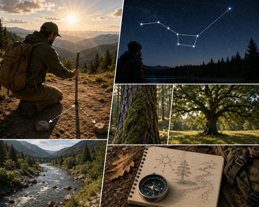 Natural Navigation Methods Collage