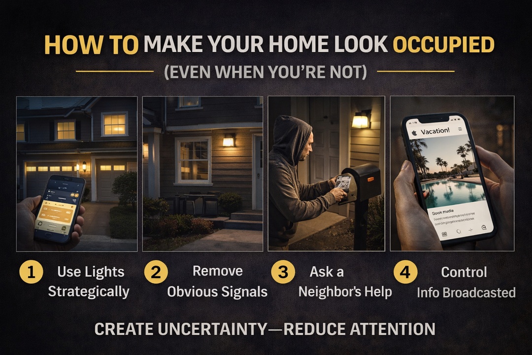 How to Make Your Home Look Occupied
