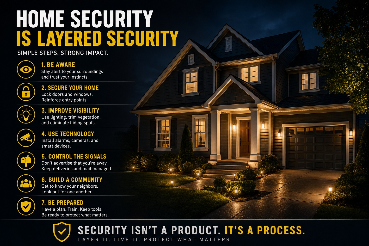 Home Security is Layered Security