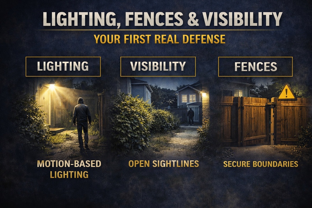 Lighting, Fences & Visibility