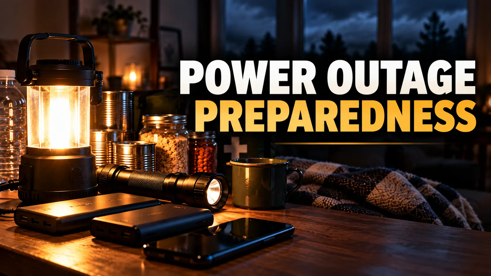 Power Outage Preparedness: What Actually Matters When the Lights Go Out