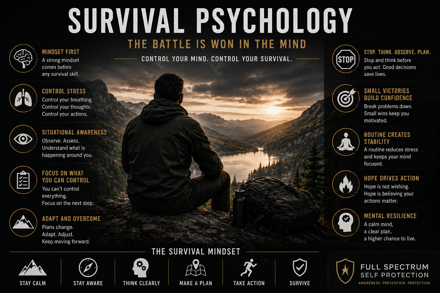 Survival Psychology: Winning the Battle Before It Begins