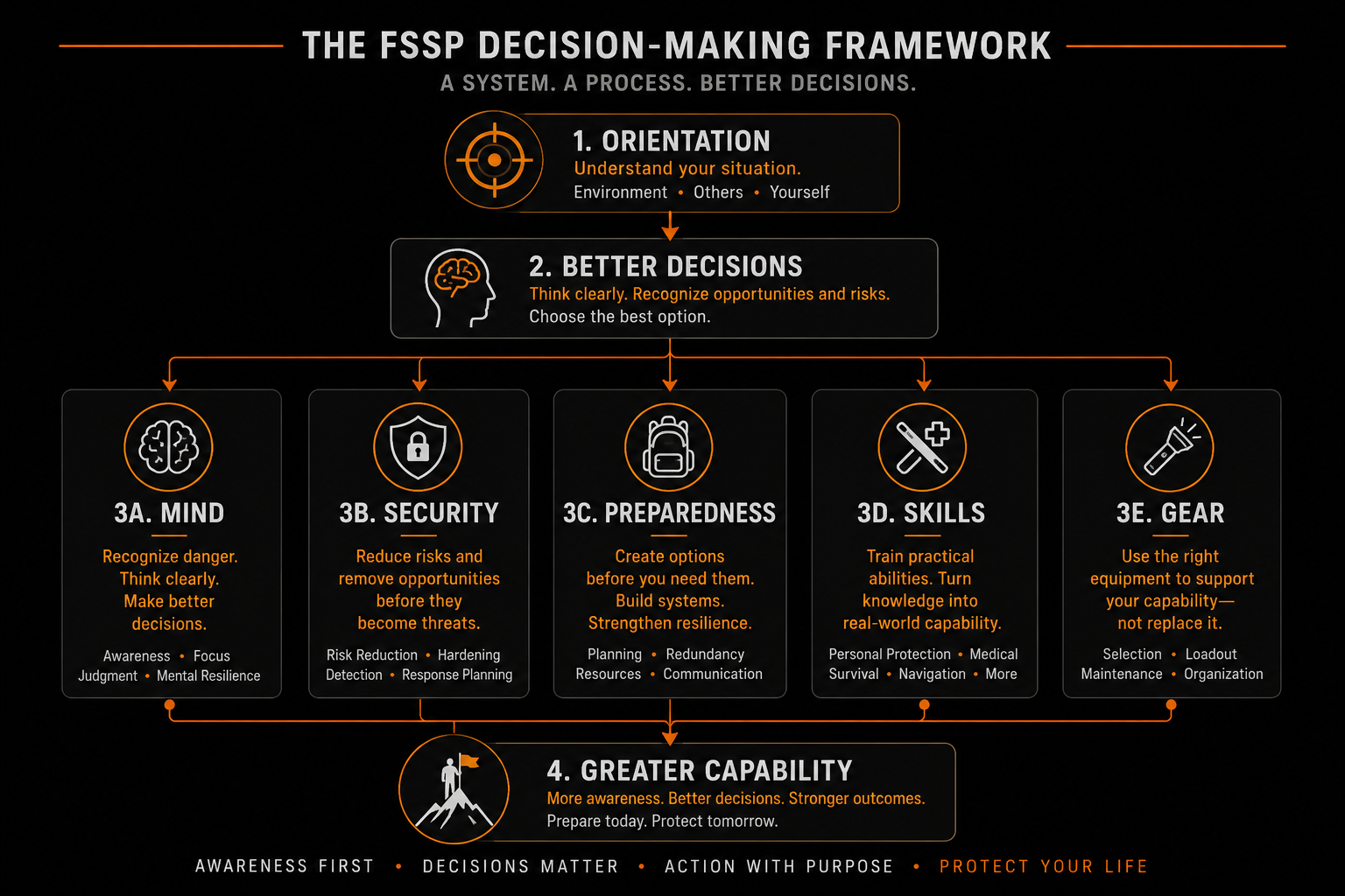 FSSP Decision-Making Framework Diagram