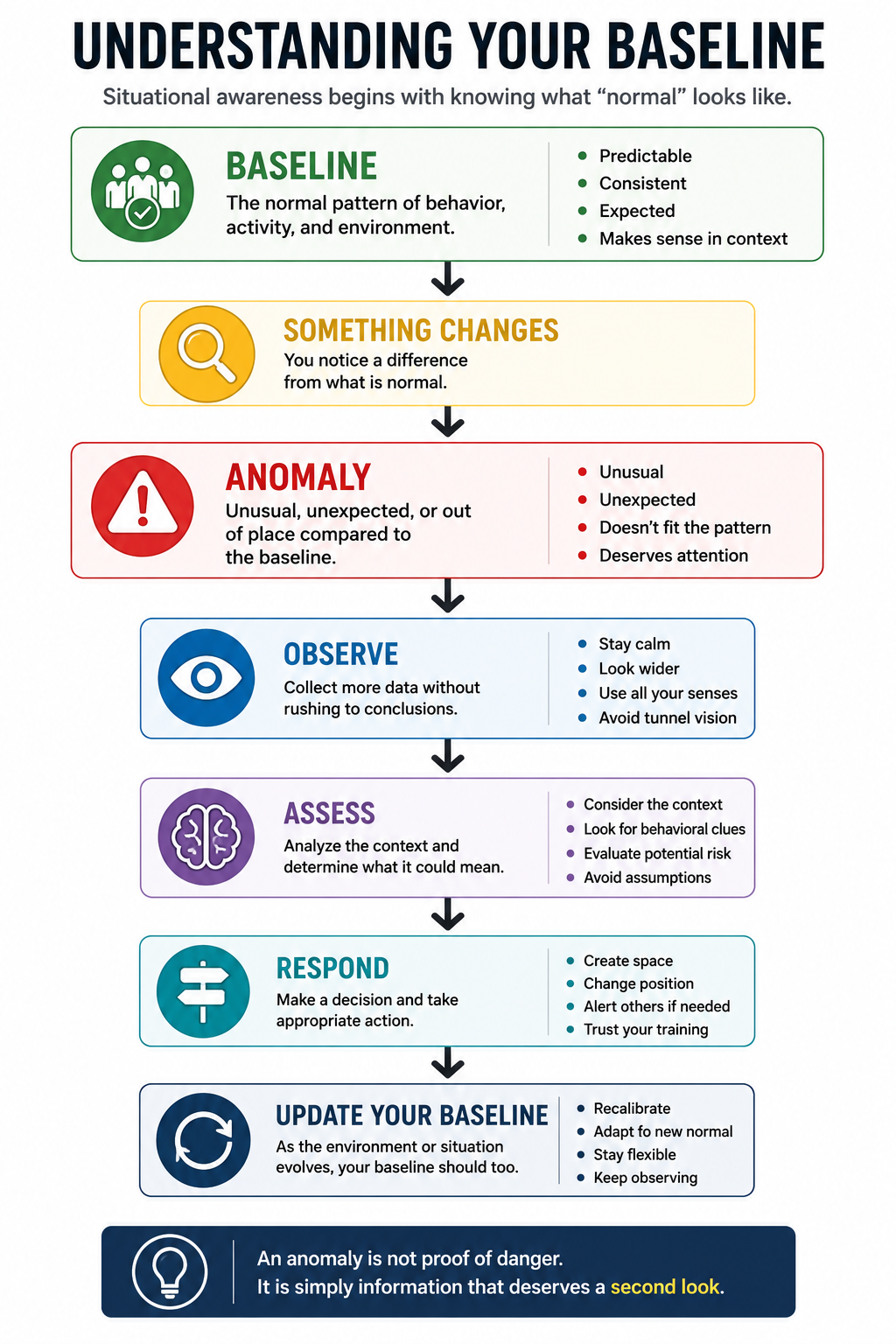 Understanding Your Baseline Infographic Diagram