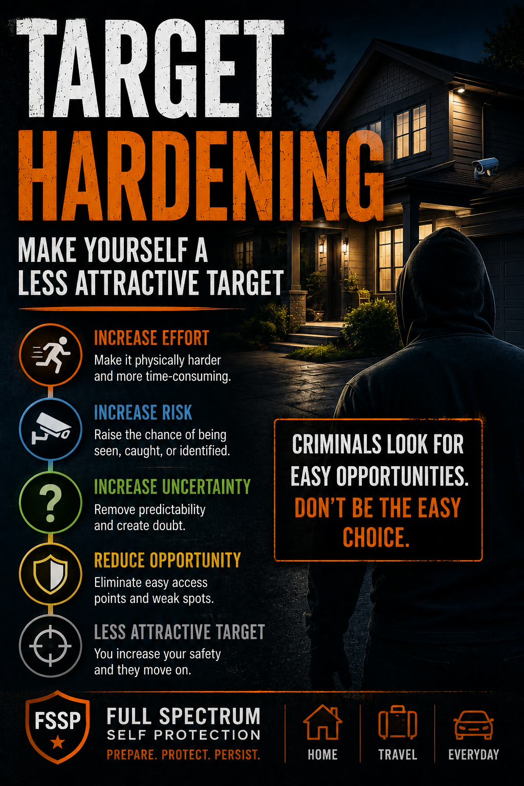 Target Hardening: Making Yourself a Less Attractive Target